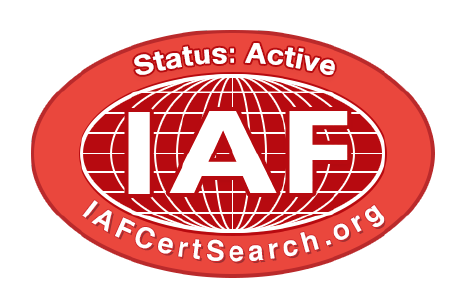 IAF:s CERTSEARCH-märke